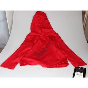 Nike Little Boys Dri-Fit Pullover Hoodie Red sz 2T